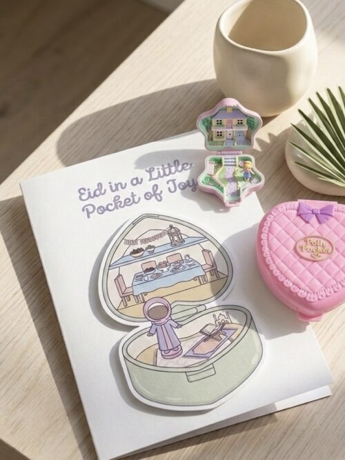 Pocketful of Eid Card (green)