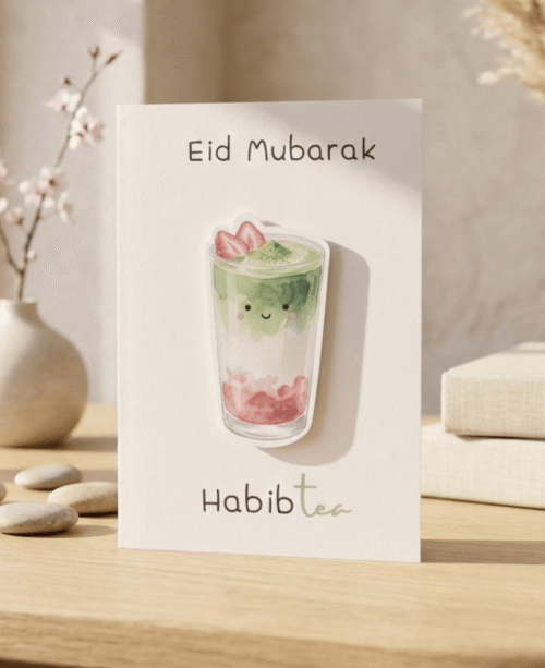 Eid Mubarak Hibibttea card