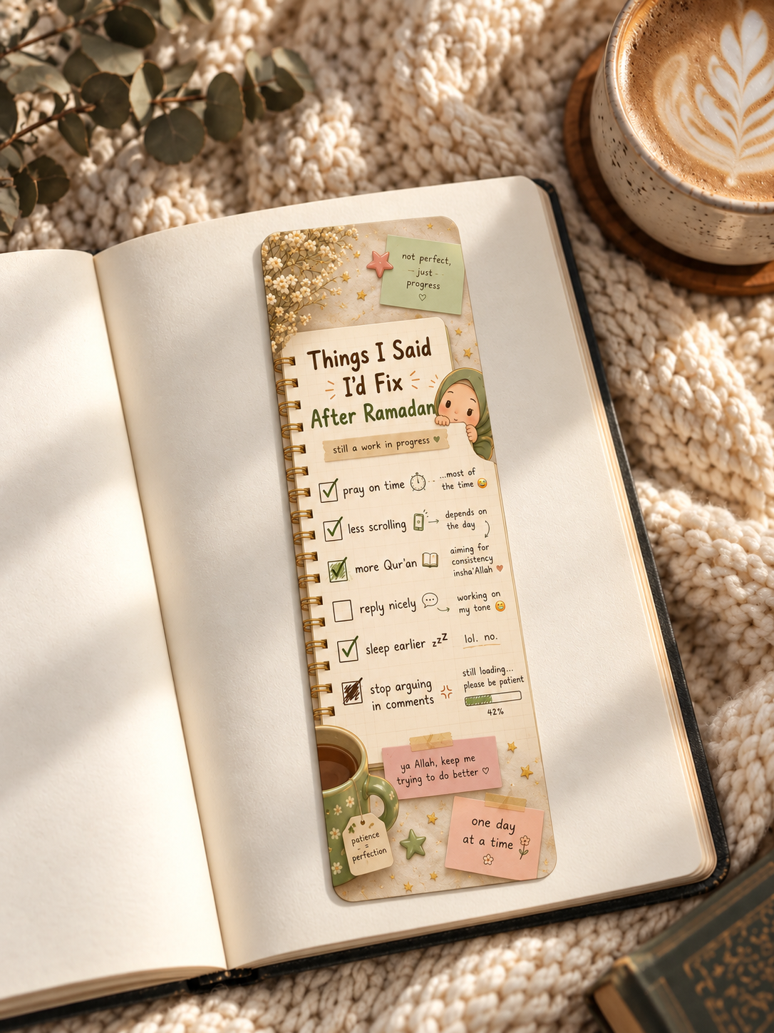 Funny & Relatable Muslim Bookmarks - Choose Your Design - Image 4