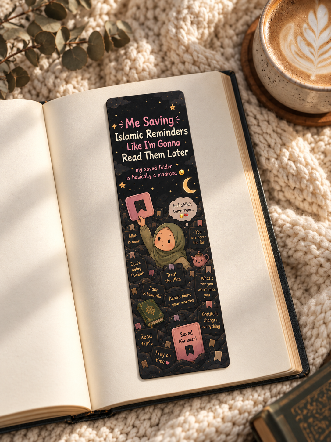 Funny & Relatable Muslim Bookmarks - Choose Your Design - Image 5