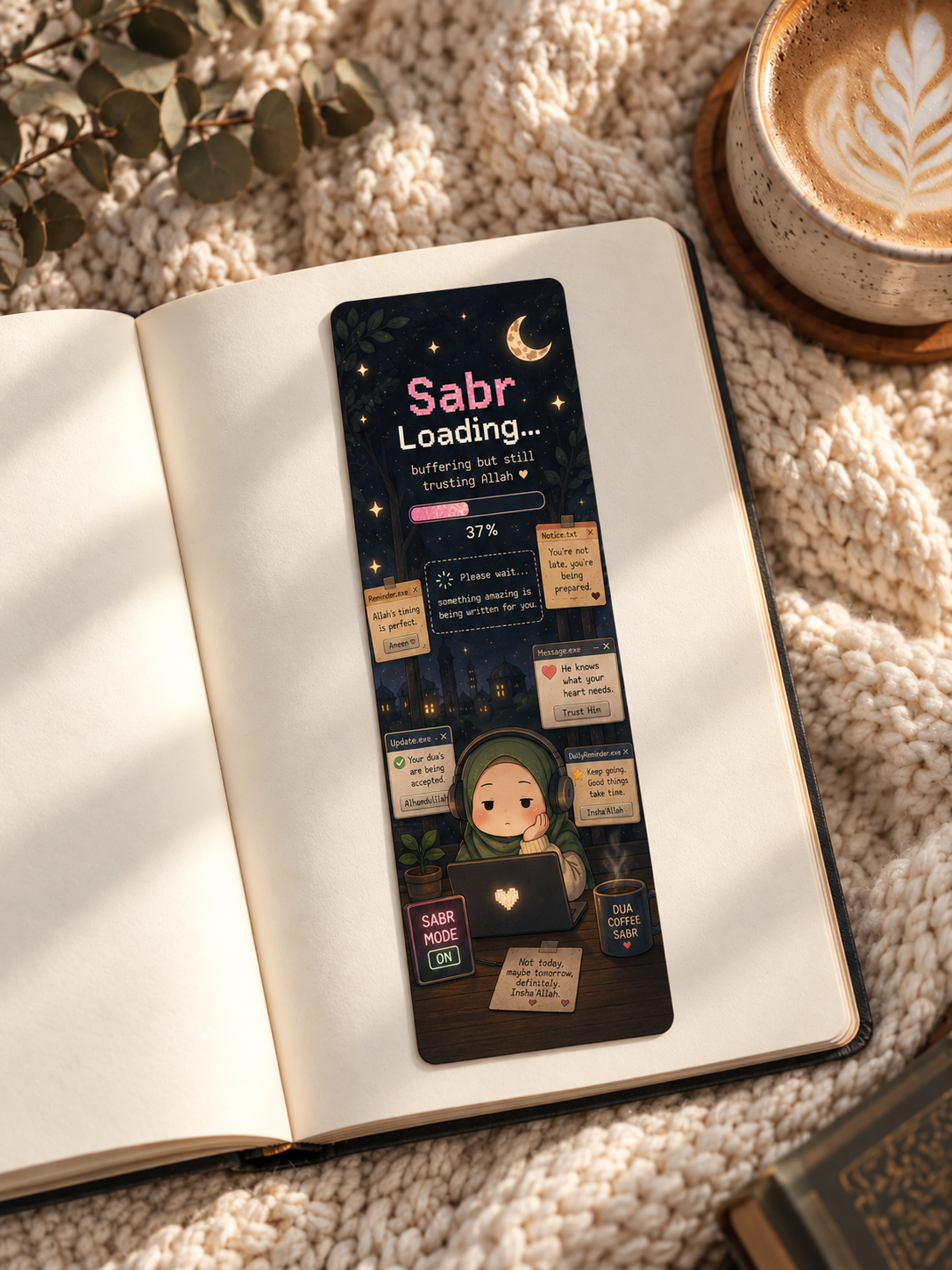 Funny & Relatable Muslim Bookmarks - Choose Your Design - Image 6