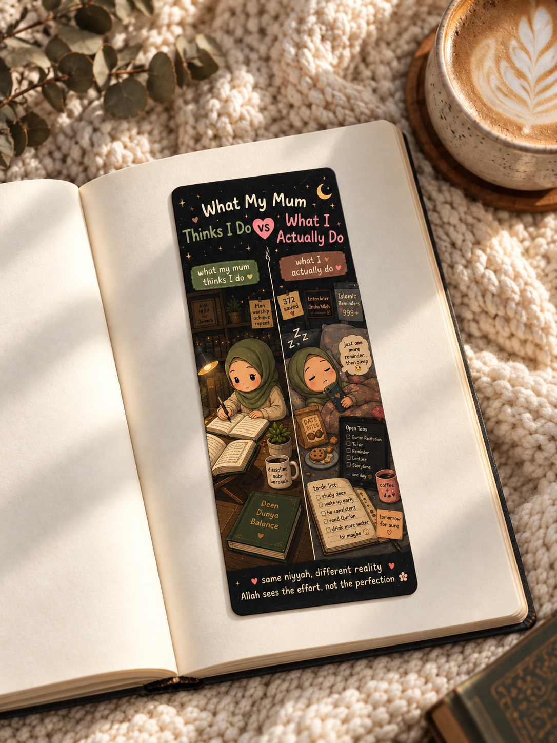 Funny & Relatable Muslim Bookmarks - Choose Your Design - Image 7