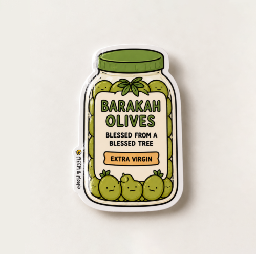 Barakah Olives Sticker | 5.5cm
