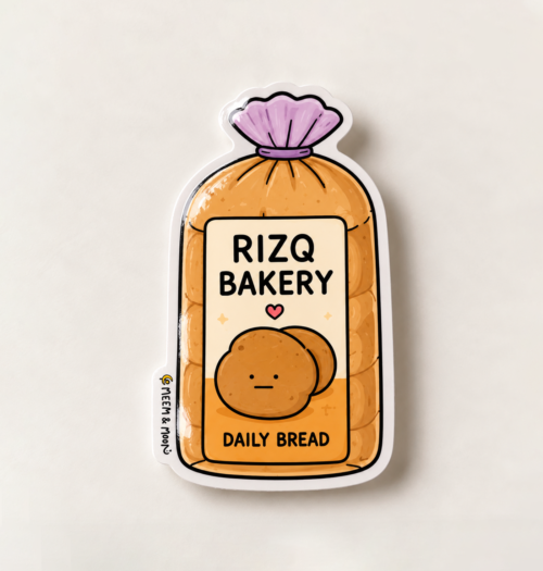 Rizq Bakery Sticker | 5.5cm